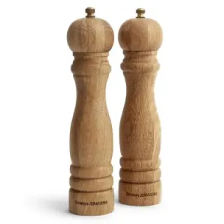 Orrefors Jernverk Wooden Salt And Pepper Mill Set - LT54014 (gadzety reklamowe)